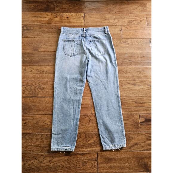 Current Elliot The Fling Jeans Women's Size 29 High Rise Straight Leg - Picture 3 of 9